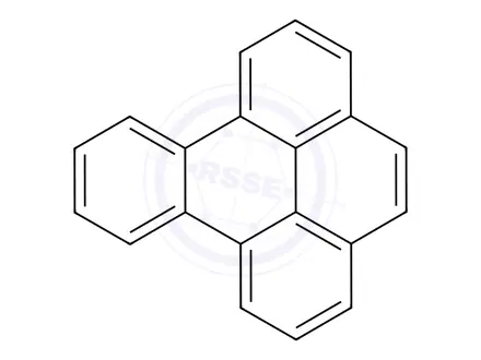 Chemical structure of Benzo(e)pyrene