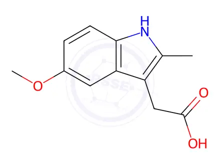 Chemical structure of Indomethacin EP Impurity B