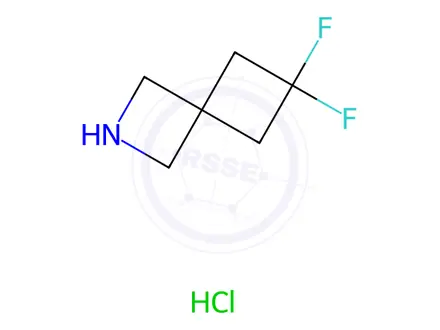 Chemical structure of 6,6-Difluoro-2-azaspiro[3.3]heptane Hydrochloride