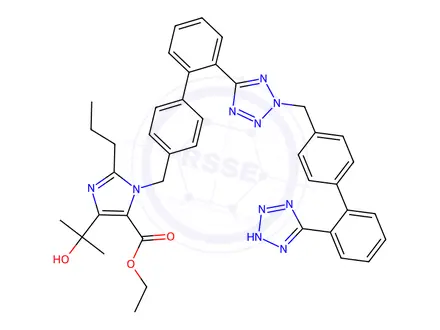 Chemical structure of Allisartan Isoproxil Impurity 34