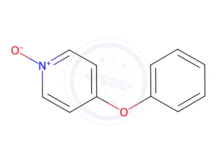 Chemical structure of 4-PHENOXYPYRIDINE-N-OXIDE