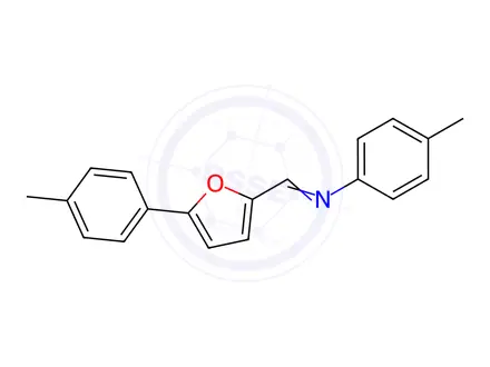 Chemical structure of N-p-Tolyl-1-(5-(p-tolyl)furan-2-yl)methanimine