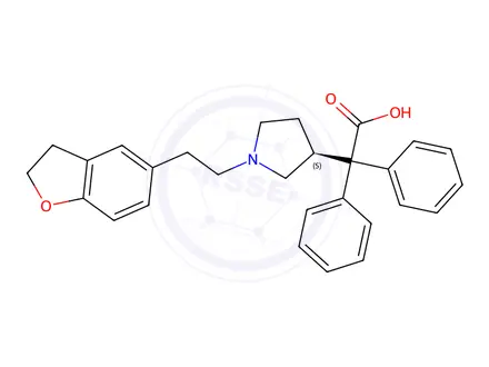 Chemical structure of Darifenacin Hydrochloride