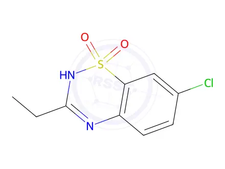 Chemical structure of Diazoxide impurity 10