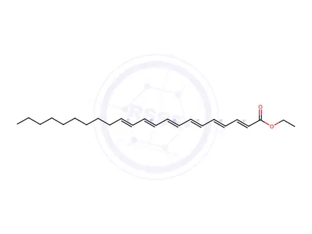 Chemical structure of Docosahexaenoic Acid ethyl esterDiscontinued, see D494505