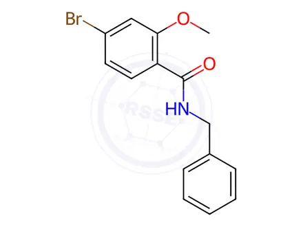 Chemical structure of N-Benzyl-4-bromo-2-methoxybenzamide