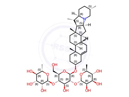 Chemical structure of α-Chaconine