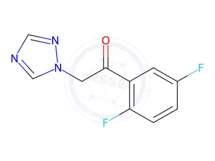 Chemical structure of Isavuconazole Impurity 251