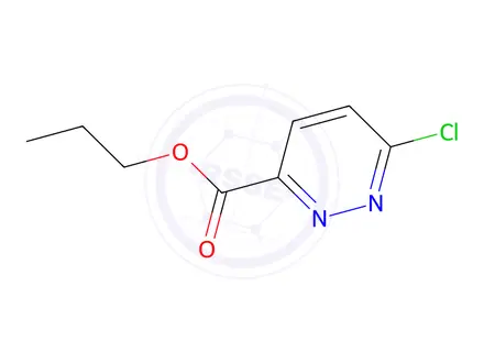 Chemical structure of Propyl 6-chloropyridazine-3-carboxylate