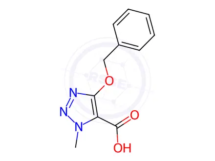 Chemical structure of 4-(Benzyloxy)-1-methyl-1H-1,2,3-triazole-5-carboxylic acid