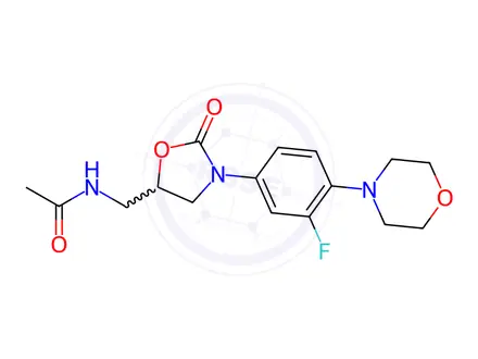 Chemical structure of Racemic Linezolid