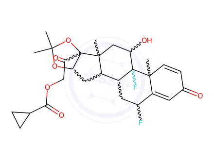 Chemical structure of Ciprocinonide