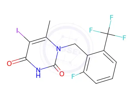 Chemical structure of Elagolix Impurity 150