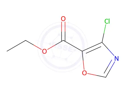 Chemical structure of Ethyl 4-chlorooxazole-5-carboxylate
