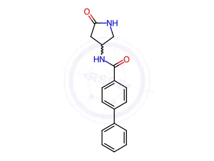 Chemical structure of N-(5-Oxopyrrolidin-3-yl)-[1,1'-biphenyl]-4-carboxamide