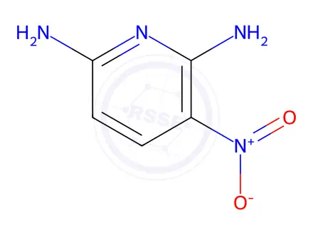 Chemical structure of 3-Nitropyridine-2,6-diamine