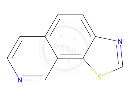 Chemical structure of Thiazolo[4,5-h]isoquinoline (9CI)