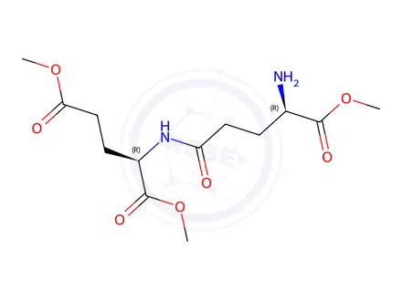 Chemical structure of Dimethyl ((R)-4-amino-5-methoxy-5-oxopentanoyl)-D-glutamate