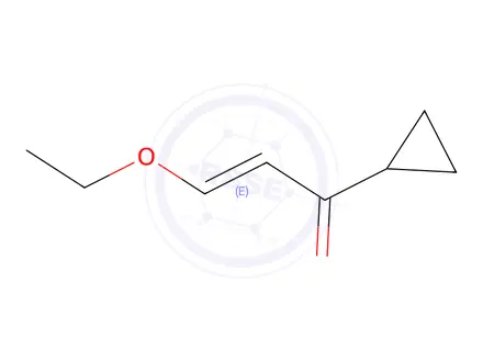 Chemical structure of 1-Cyclopropyl-3-ethoxyprop-2-en-1-one