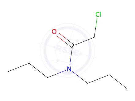 Chemical structure of 2-chloro-N,N-dipropylacetamide