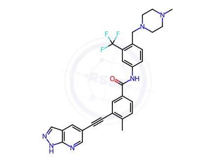 Chemical structure of Olverembatinib
