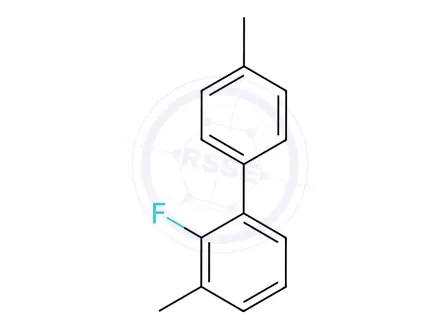 Chemical structure of 2-fluoro-3,4'-dimethyl-1,1'-biphenyl