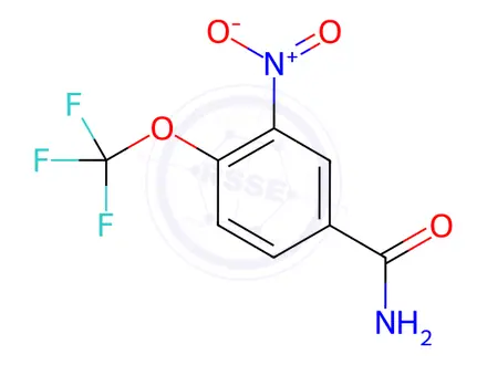 Chemical structure of 3-Nitro-4-(trifluoromethoxy)benzamide