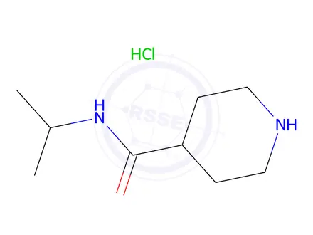 Chemical structure of N-Isopropylpiperidine-4-carboxamide hydrochloride