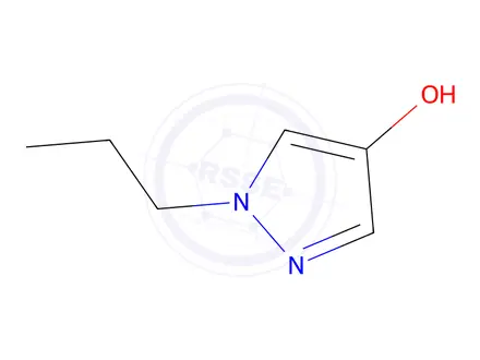 Chemical structure of 1-Propylpyrazol-4-ol
