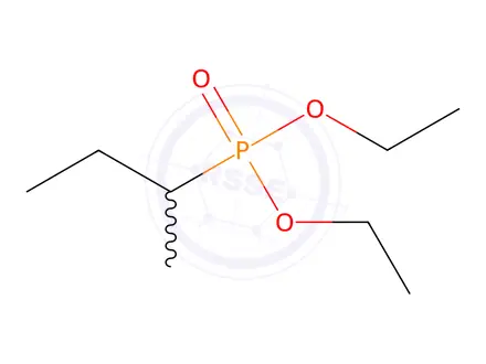 Chemical structure of DIETHYLISOBUTYLPHOSPHONATE