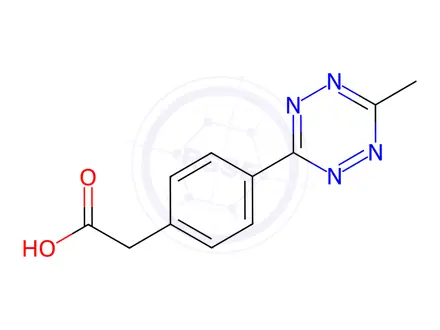 Chemical structure of Methyltetrazine-Acid