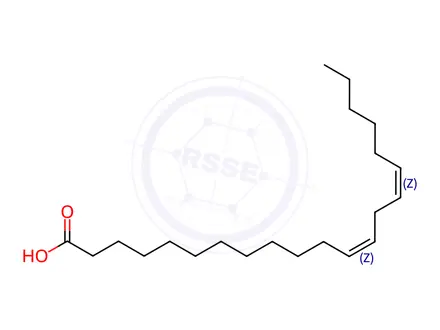 Chemical structure of (12Z,15Z)-12,15-Heneicosadienoic Acid