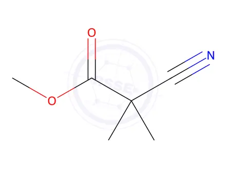Chemical structure of Methyl 2-cyano-2,2-dimethylacetate