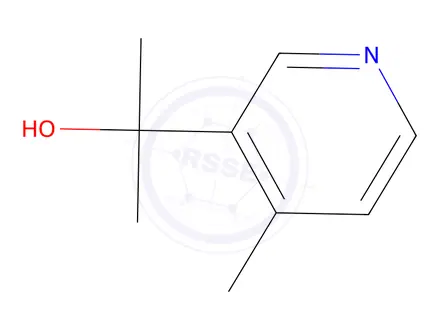 Chemical structure of 2-(4-Methylpyridin-3-yl)propan-2-ol