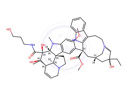 Chemical structure of Vindesine Impurity 4