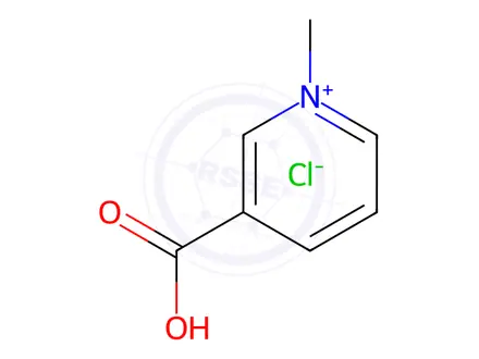 Chemical structure of Trigonelline Hydrochloride