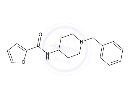 Chemical structure of n-(1-Benzylpiperidin-4-yl)furan-2-carboxamide