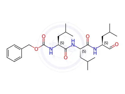 Chemical structure of MG-132