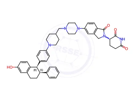 Chemical structure of ARV471