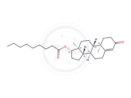 Chemical structure of Testosterone Decanoate EP Impurity C
