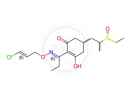 Chemical structure of Clethodim-sulfoxide