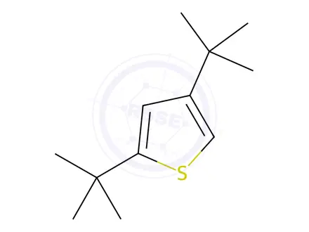 Chemical structure of 2,4-Di-tert-butylthiophene