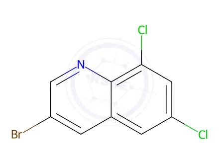 Chemical structure of 3-Bromo-6,8-dichloroquinoline