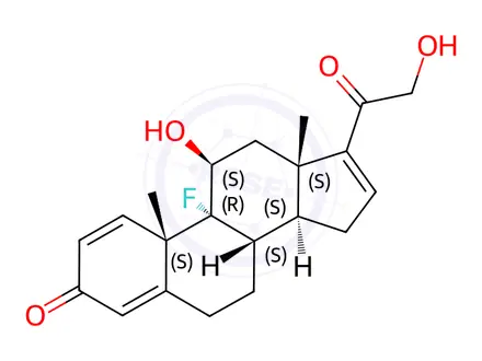 Chemical structure of Desoximetasone EP Impurity A
