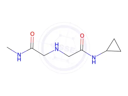 Chemical structure of n-Cyclopropyl-2-((2-(methylamino)-2-oxoethyl)amino)acetamide