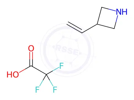 Chemical structure of 3-ethenylazetidine; trifluoroacetic acid