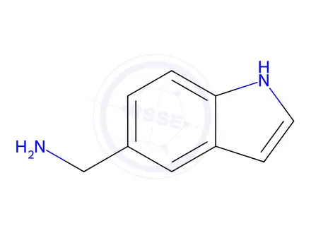 Chemical structure of 1H-Indol-5-ylmethylamine oxalate
