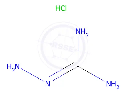 Chemical structure of Metformin Hydrochloride Impurity 15(Aminoguanidine Hydrochloride)