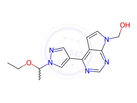 Chemical structure of Baricitinib Impurity 227