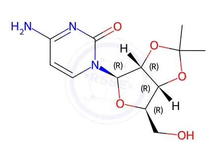 Chemical structure of MolnupiravirImpurity9